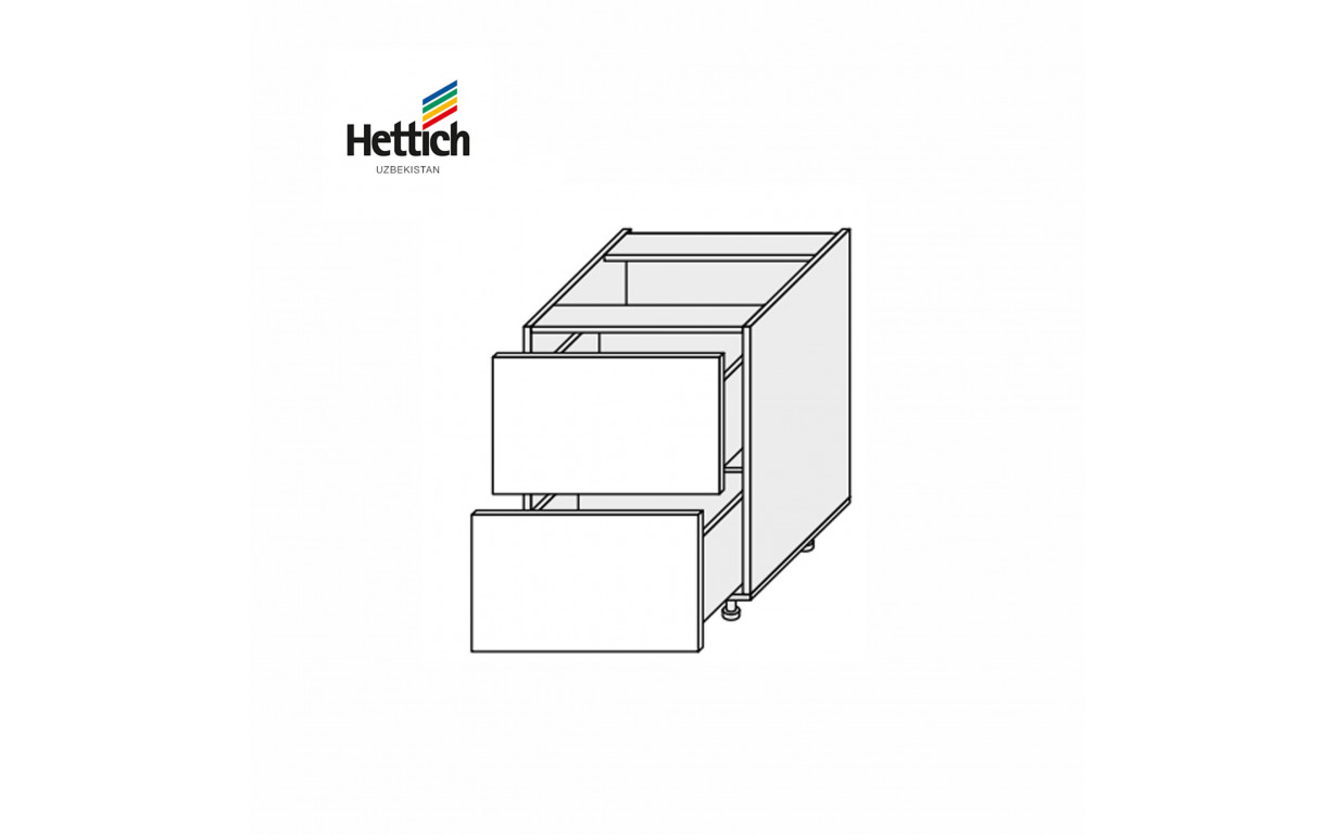 Кухонна секція Міленіум WG нижня 80Н2ШХ/820 Pro Hettich - Фото